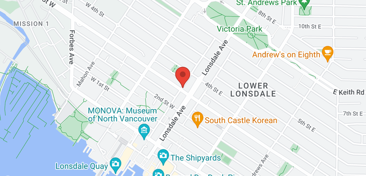 map of 507 124 W 3RD STREET